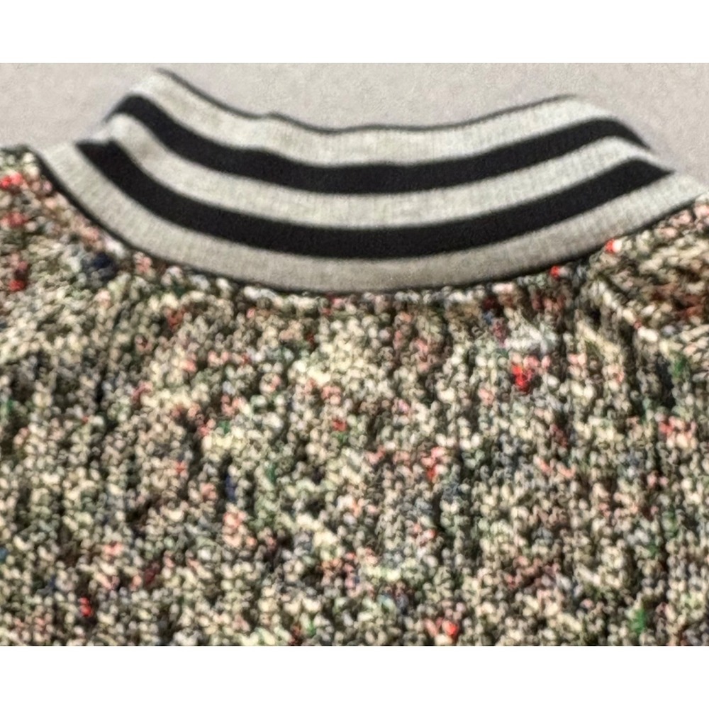 BKE by Buckle Cardigan Jacket XL Multicolor Knit Pattern Button Front Boho Retro - Picture 7 of 10